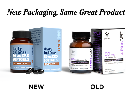 CBD Softgel Capsules 50mg 30ct